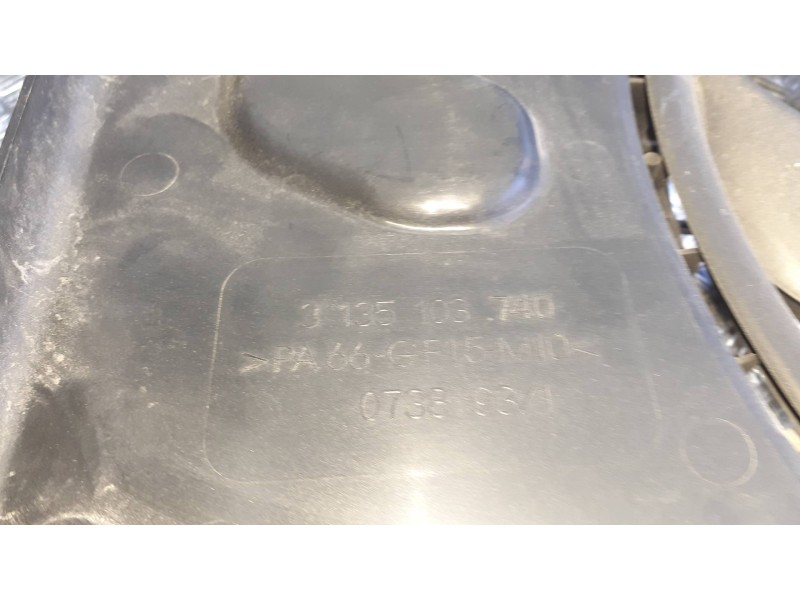 Recambio de electroventilador para volvo s40 berlina referencia OEM IAM 3M5H8C607UG 1137325366 3 PINES