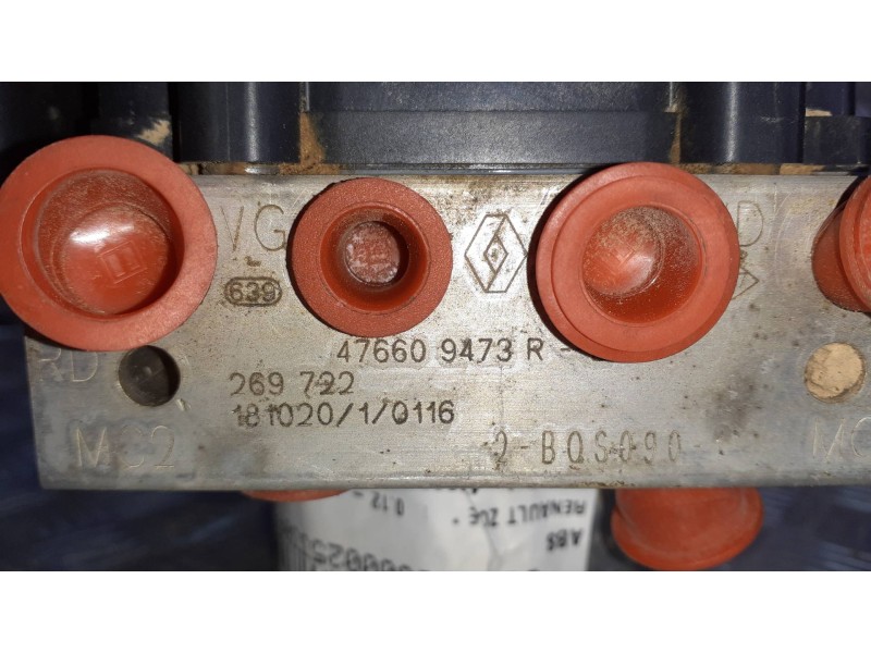 Recambio de abs para renault zoe referencia OEM IAM 476609473R 0265956285 2265106516