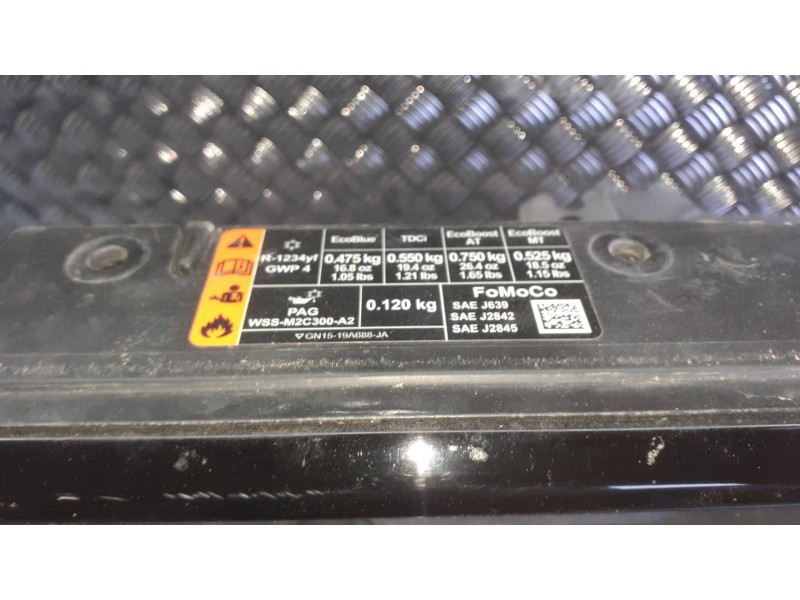 Recambio de rejilla paragolpes delantero para ford ecosport (cr6) referencia OEM IAM GN1519A688JA  GN1517B968EW