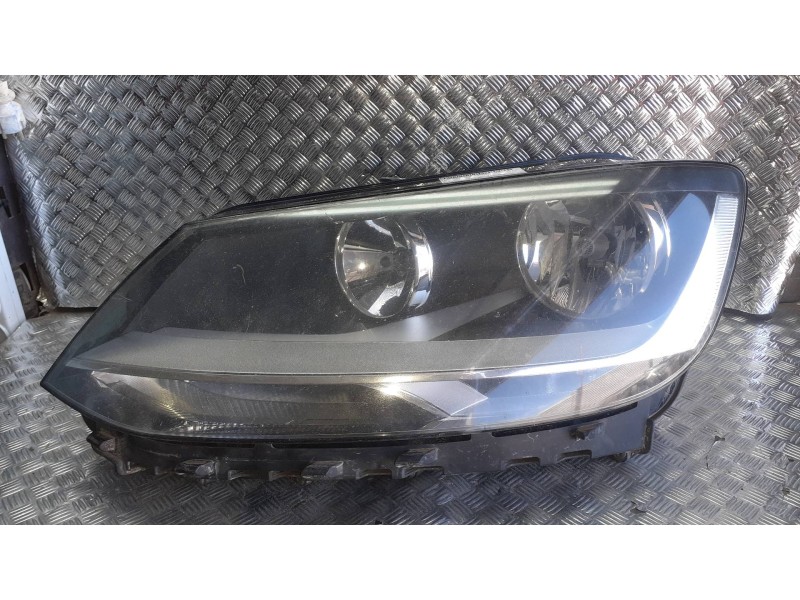 Recambio de faro izquierdo para volkswagen sharan (7n1) referencia OEM IAM 7N1941005  9 PINES