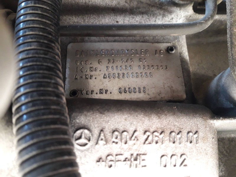 mercedes-benz sprinter 02.00  caja cerrada del año 2003