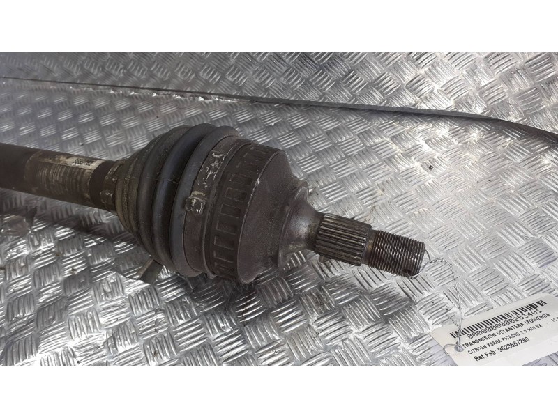 Recambio de transmision delantera izquierda para citroen xsara picasso 2.0 hdi sx referencia OEM IAM 9623687280  