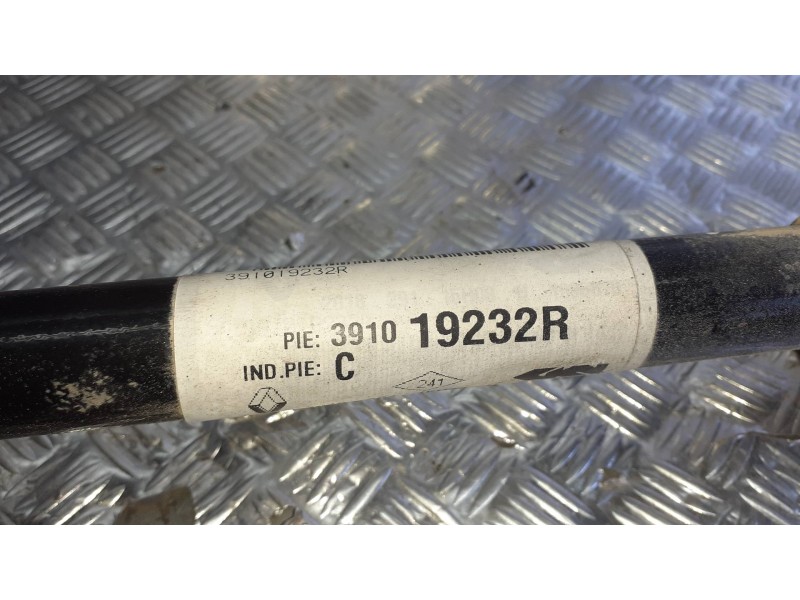 Recambio de transmision delantera izquierda para renault zoe referencia OEM IAM 391019232R  