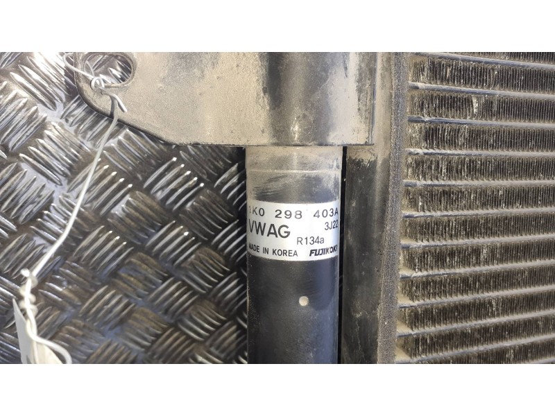 Recambio de condensador / radiador aire acondicionado para seat leon (1p1) referencia OEM IAM 1K0298403A  
