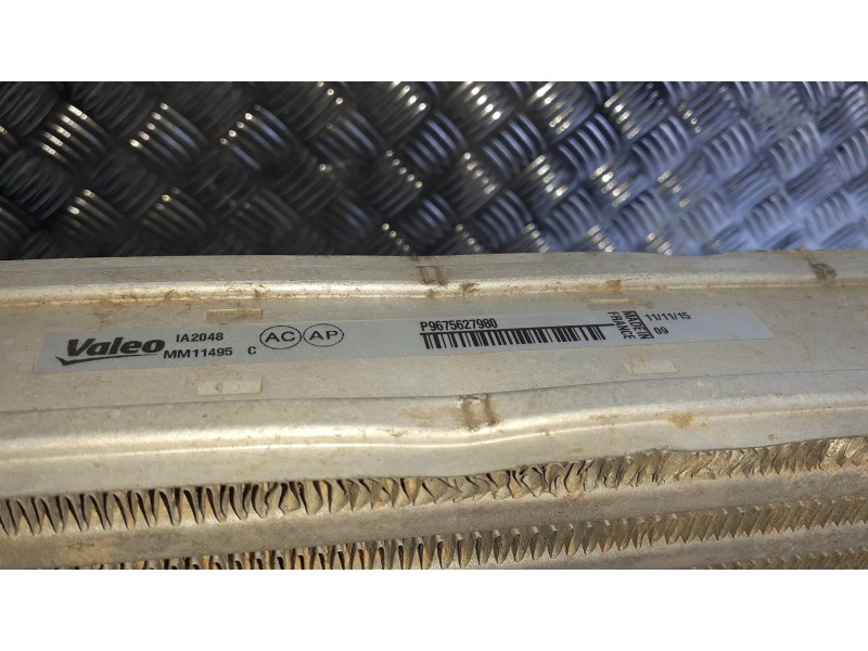 Recambio de intercooler para citroen c4 picasso referencia OEM IAM P9675627980  