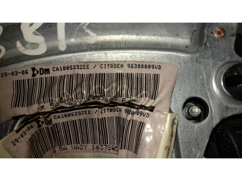 Recambio de airbag delantero izquierdo para citroen c3 1.1 collection referencia OEM IAM 96380009VD  