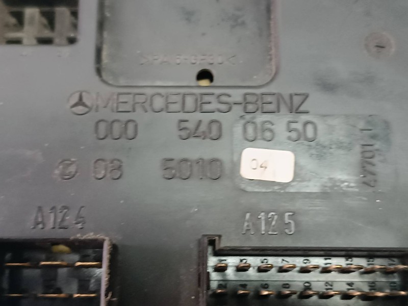 Recambio de caja reles / fusibles para volkswagen lt caja cerrada / combi (mod. 1997) referencia OEM IAM 0005400650  