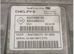 Recambio de centralita motor uce para renault clio ii fase ii (b/cb0) referencia OEM IAM 8200498185 8200469333 DELPHI 2