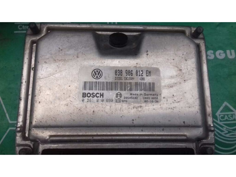 Recambio de centralita motor uce para seat ibiza (6l1) stella referencia OEM IAM 038906012EM 0281010690 KIT - BOSCH