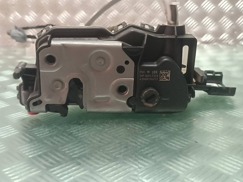 Recambio de cerradura puerta trasera derecha para citroen c-elysée referencia OEM IAM 16943328 A048069 
