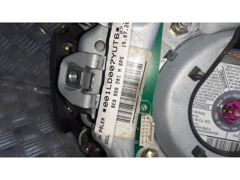 Recambio de airbag delantero izquierdo para audi a4 berlina (8e) referencia OEM IAM 8E0880201M  11201333331