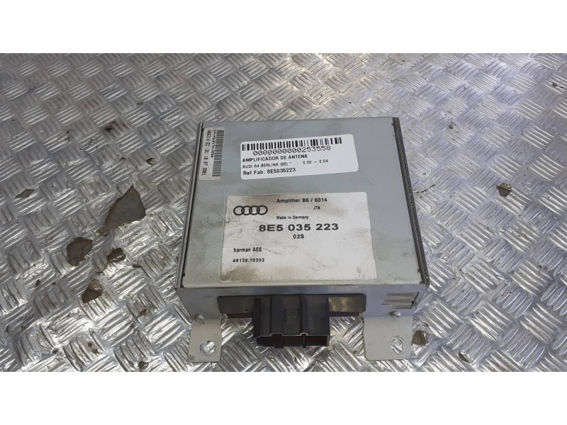 Recambio de amplificador de antena para audi a4 berlina (8e) referencia OEM IAM 8E5035223  