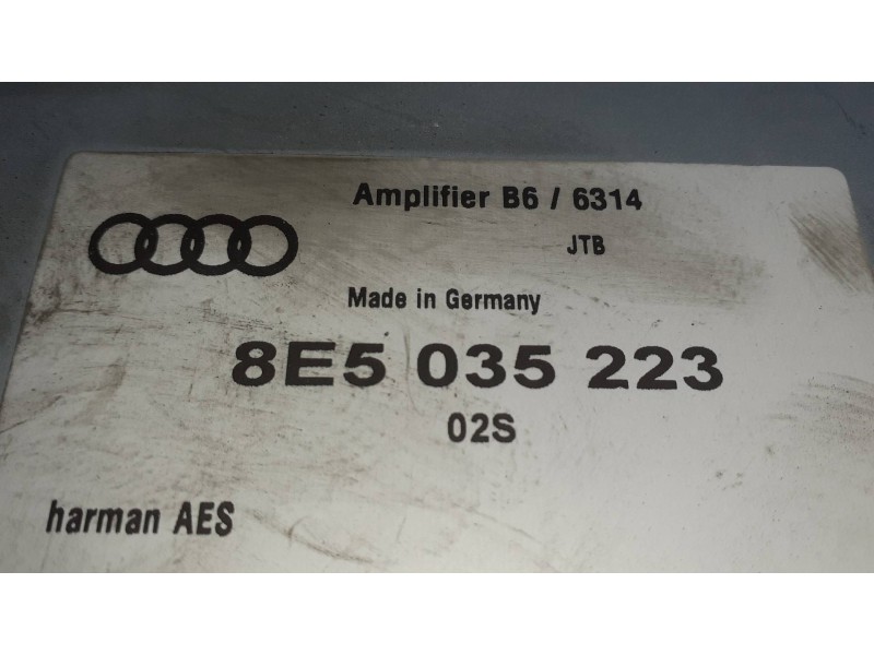 Recambio de amplificador de antena para audi a4 berlina (8e) referencia OEM IAM 8E5035223  