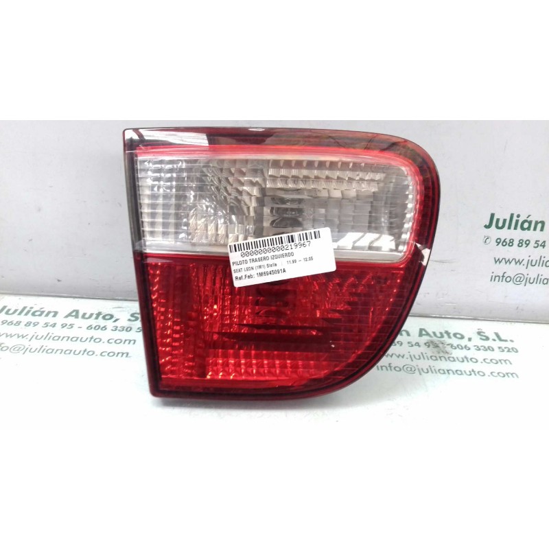 Recambio de piloto trasero izquierdo interior para seat leon (1m1) stella referencia OEM IAM 1M6945091A  INT - PORTON