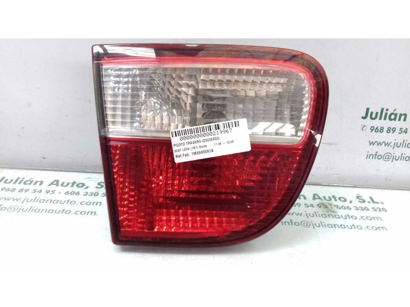 Recambio de piloto trasero izquierdo interior para seat leon (1m1) stella referencia OEM IAM 1M6945091A  INT - PORTON