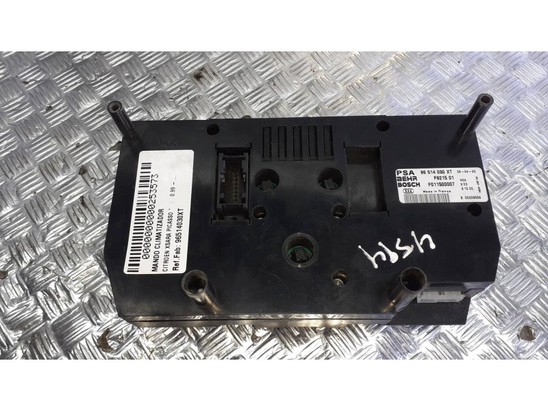 Recambio de mando climatizador para citroen xsara picasso referencia OEM IAM 96514030XT F011500007 F921501