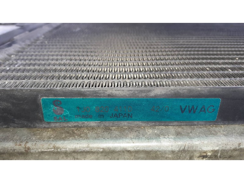 Recambio de condensador / radiador aire acondicionado para audi a3 (8l) referencia OEM IAM 1J0820411D  
