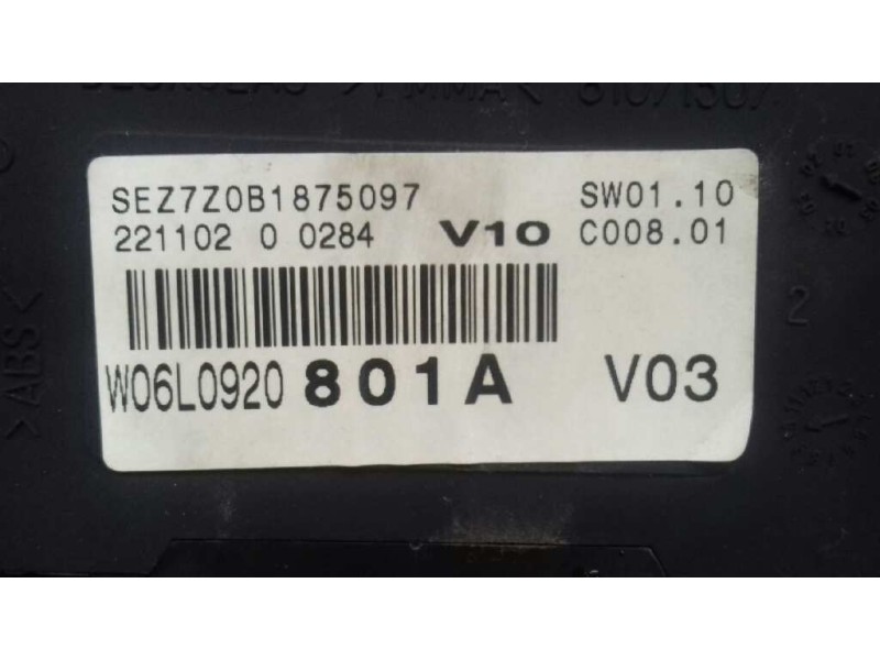 Recambio de centralita motor uce para seat ibiza (6l1) stella referencia OEM IAM 038906012EM 0281010690 KIT - BOSCH