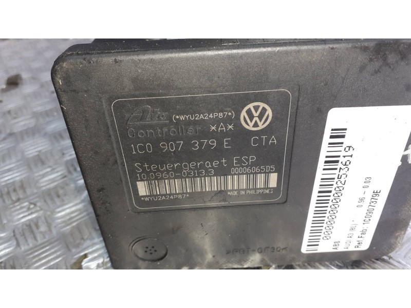 Recambio de abs para audi a3 (8l) referencia OEM IAM 1C0907379E  