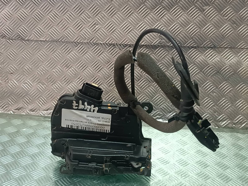 Recambio de cerradura puerta delantera derecha para renault zoe referencia OEM IAM 805020094R 40627235 CONECTOR 4 PINES