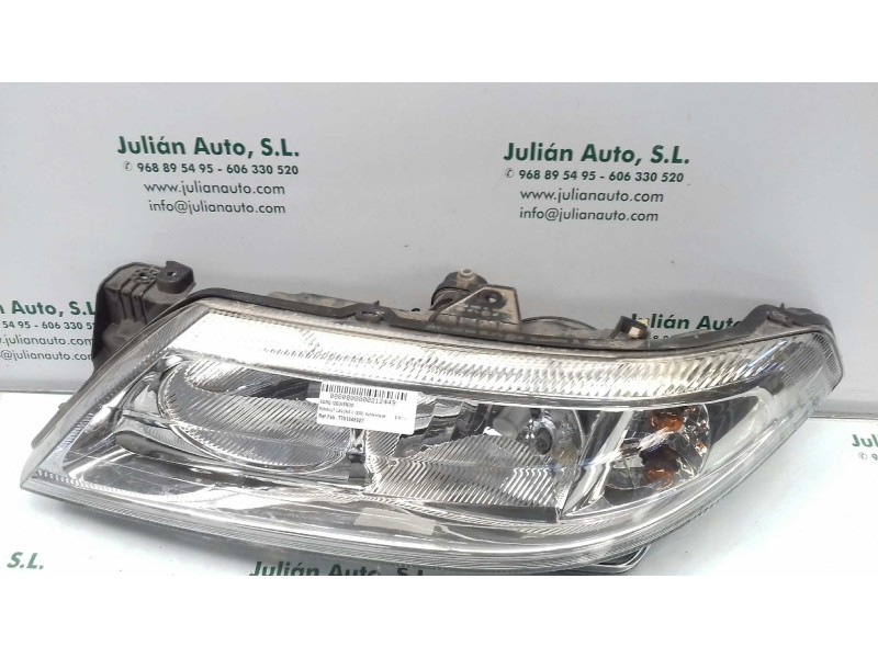 Recambio de faro izquierdo para renault laguna ii (bg0) authentique referencia OEM IAM 7701048927 89004939 