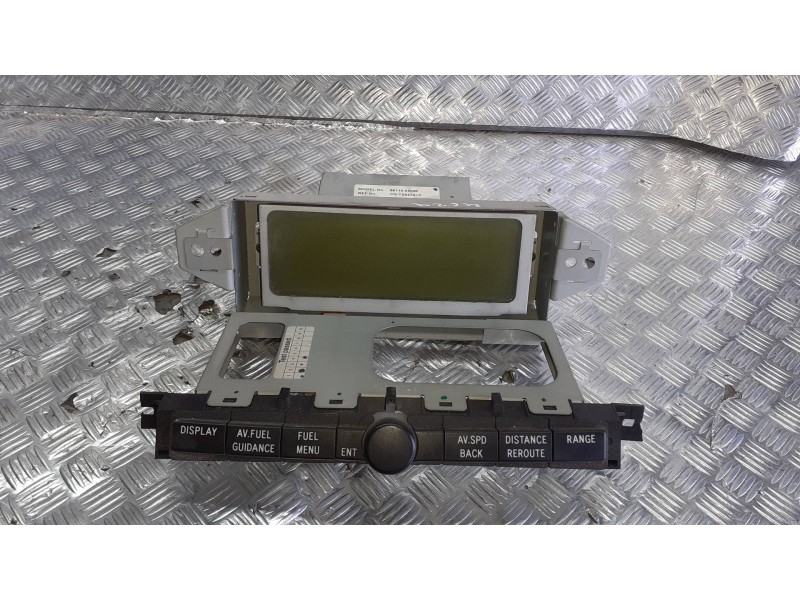 Recambio de pantalla multifuncion para toyota avensis berlina (t25) referencia OEM IAM 8611005020  
