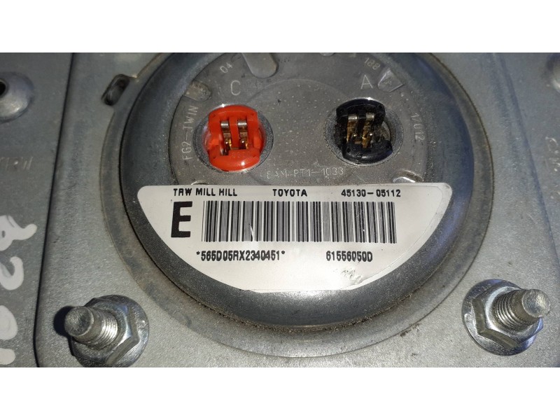 Recambio de airbag delantero izquierdo para toyota avensis berlina (t25) referencia OEM IAM 4513005112  2+2 PINES