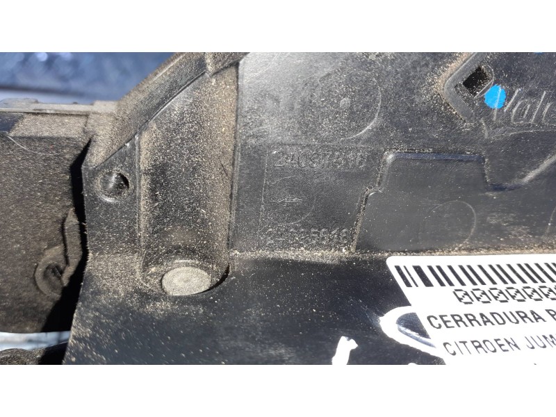 Recambio de cerradura puerta trasera derecha para citroen jumpy referencia OEM IAM 24097816 6 PINES ELECTRICA