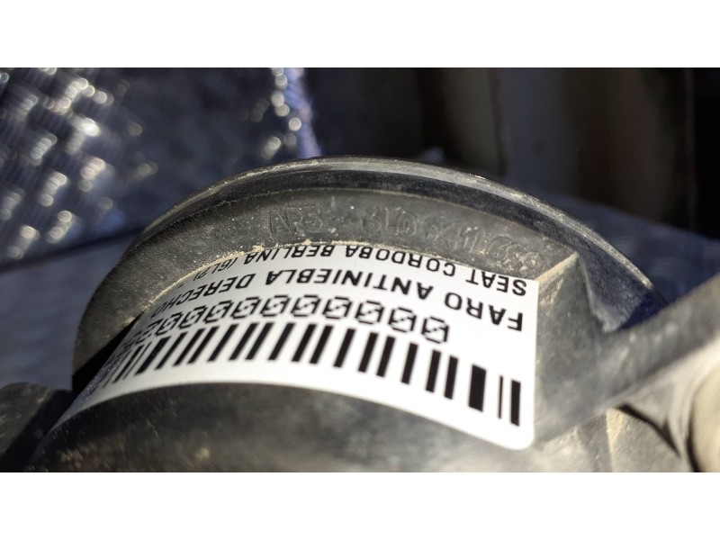 Recambio de faro antiniebla derecho para seat cordoba berlina (6l2) referencia OEM IAM 6L0941699  2 PINES