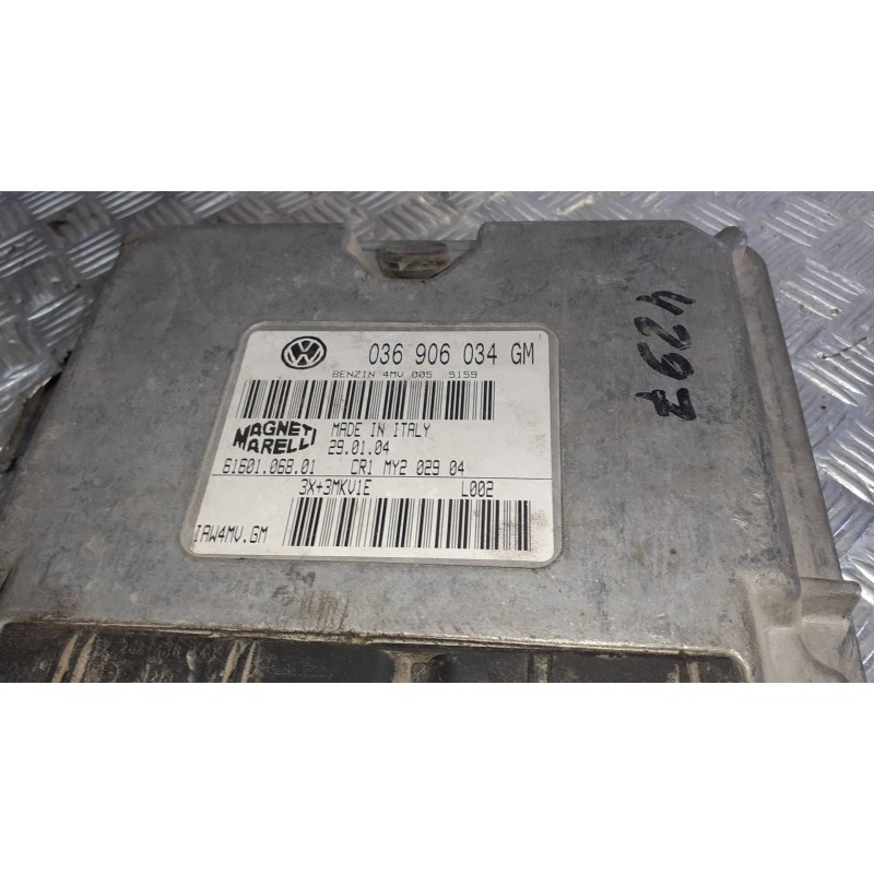 Recambio de centralita motor uce para seat cordoba berlina (6l2) referencia OEM IAM 036906034GM  6160106801