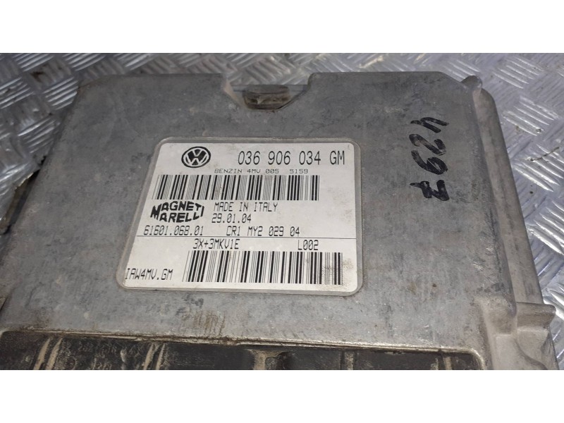 Recambio de centralita motor uce para seat cordoba berlina (6l2) referencia OEM IAM 036906034GM  6160106801