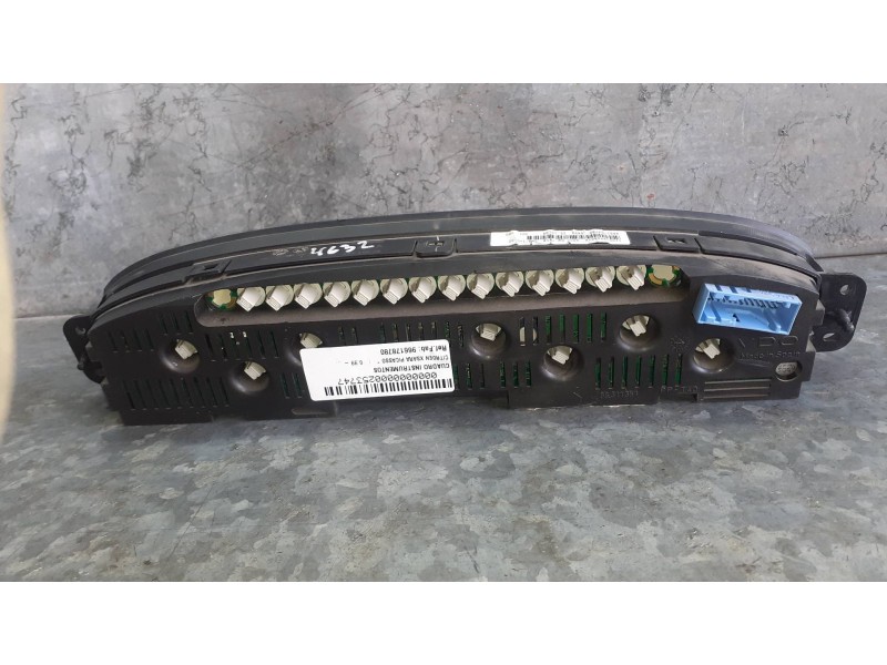 Recambio de cuadro instrumentos para citroen xsara picasso referencia OEM IAM 966178780  