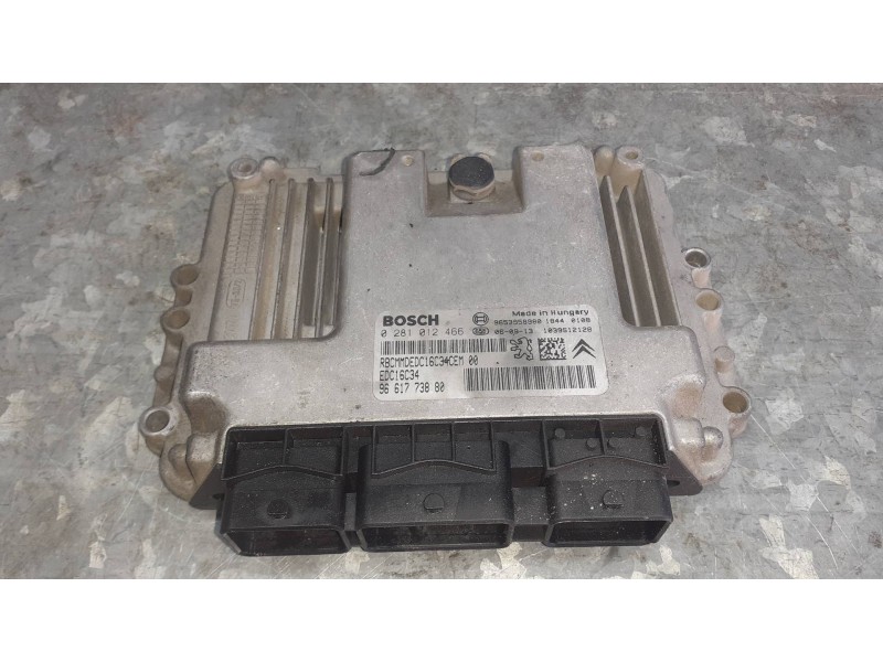 Recambio de centralita motor uce para citroen xsara picasso referencia OEM IAM 9661773880  0281012466
