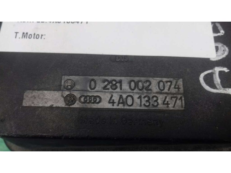 Recambio de caudalimetro para audi 100 berlina (c4) 2.5 tdi referencia OEM IAM 4A0133471 0281002074 BOSCH