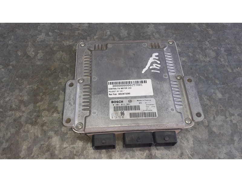 Recambio de centralita motor uce para peugeot 307 (s1) referencia OEM IAM 9653873280  0281011341