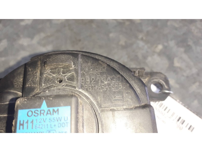 Recambio de faro antiniebla derecho para citroen c-elysée referencia OEM IAM 89211690  2 PINES
