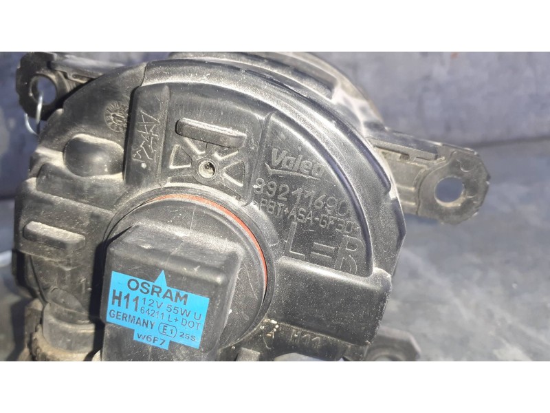 Recambio de faro antiniebla izquierdo para citroen c-elysée referencia OEM IAM 89211690  2 PINES