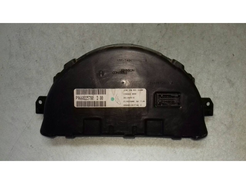 Recambio de cuadro instrumentos para citroen c3 1.1 collection referencia OEM IAM 216787204F P9660225780 