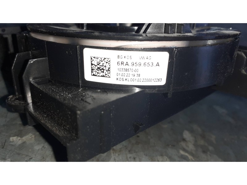 Recambio de anillo airbag para seat ibiza kj referencia OEM IAM 6RA959653A  