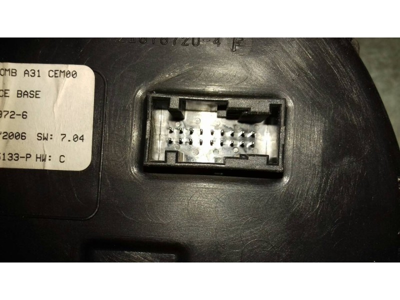 Recambio de cuadro instrumentos para citroen c3 1.1 collection referencia OEM IAM 216787204F P9660225780 
