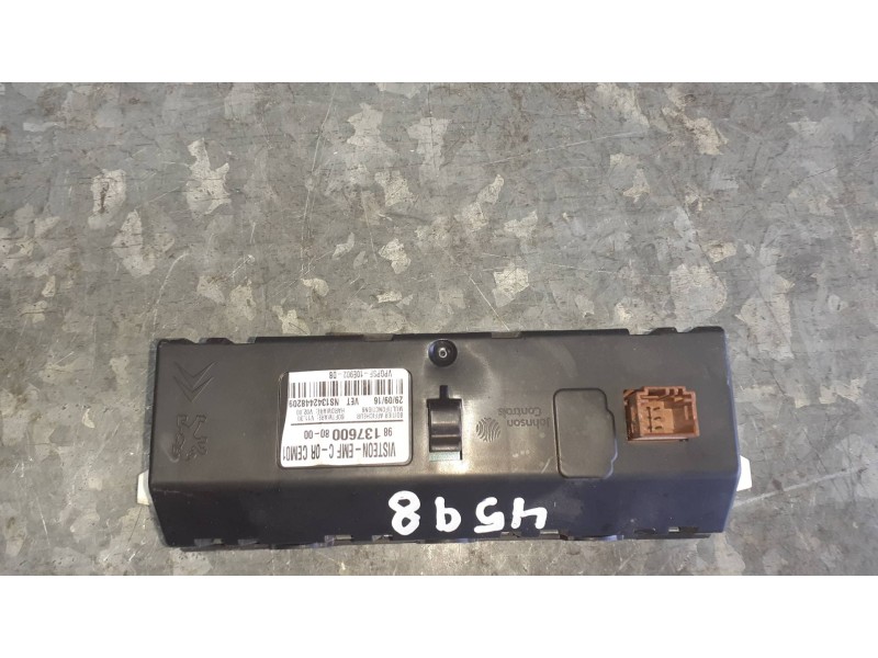 Recambio de pantalla multifuncion para citroen c-elysée referencia OEM IAM 9813760080  6 PINES