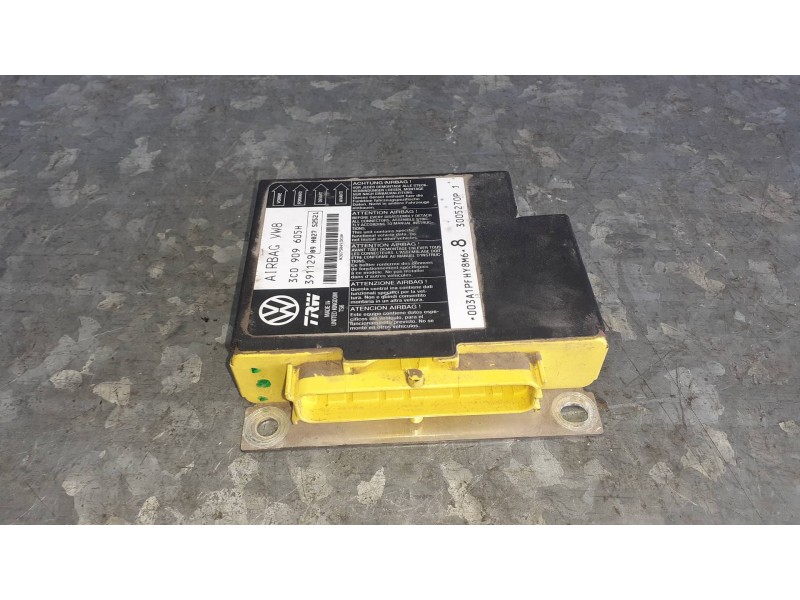 Recambio de centralita airbag para seat leon (1p1) referencia OEM IAM 3C0909605H  