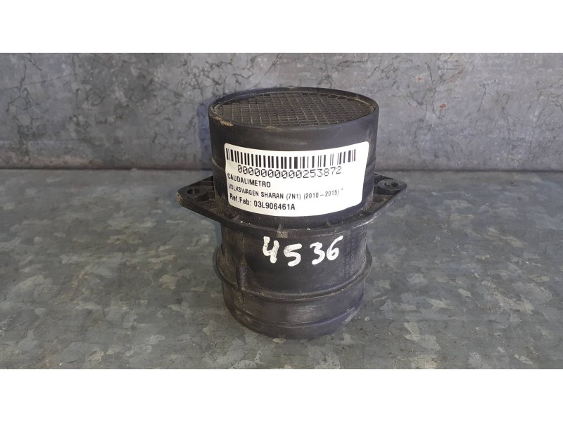 Recambio de caudalimetro para volkswagen sharan (7n1) referencia OEM IAM 03L906461A 0281002956 4 PINES