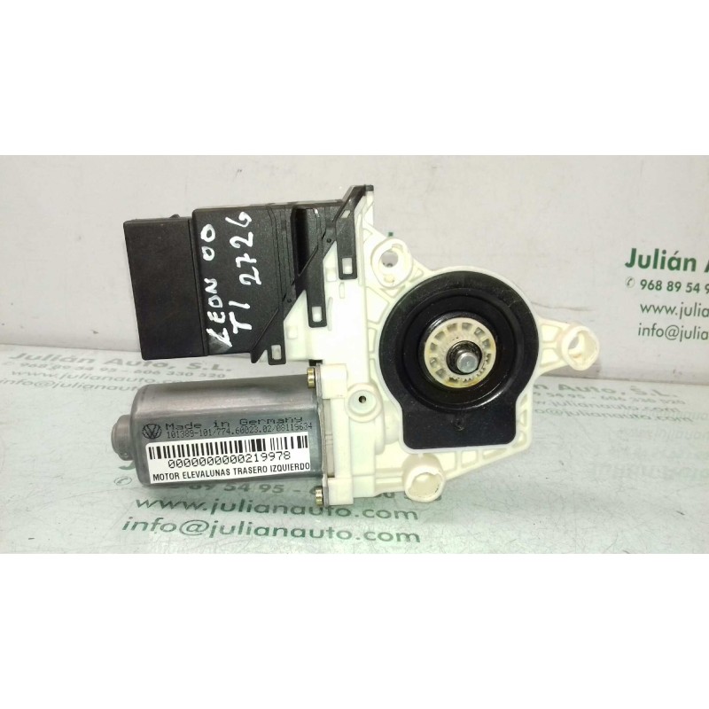 Recambio de motor elevalunas trasero izquierdo para seat leon (1m1) stella referencia OEM IAM 1J4959811C 101483202 9776101439203