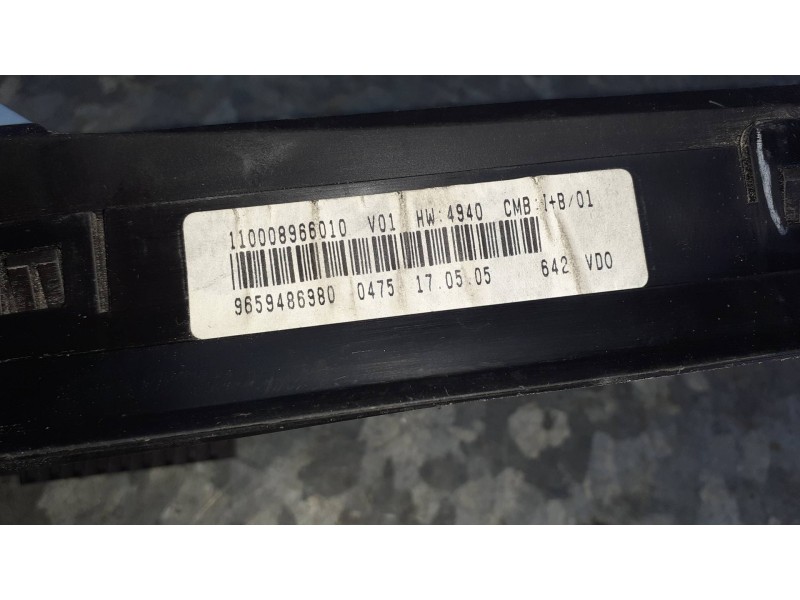 Recambio de cuadro instrumentos para citroen xsara picasso referencia OEM IAM 965948980 9659486980 87001377