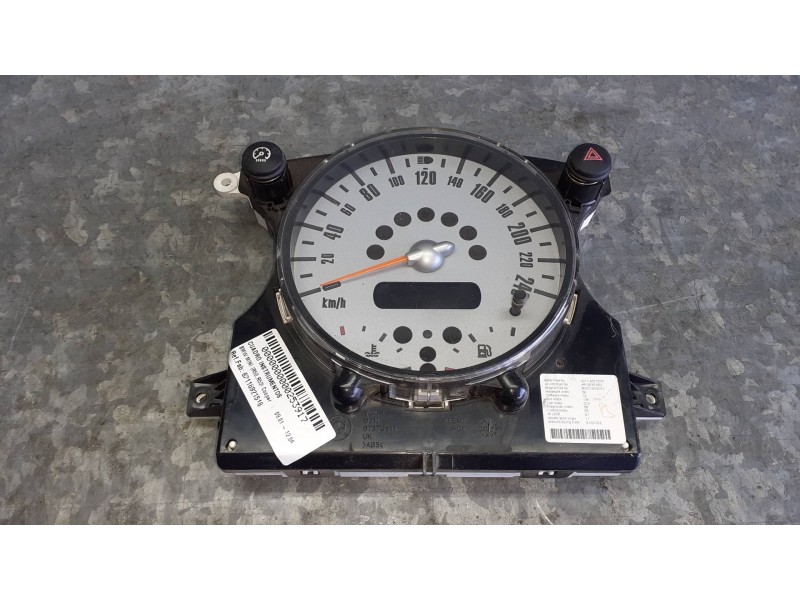 Recambio de cuadro instrumentos para bmw mini (r50,r53) cooper referencia OEM IAM 62116921518  