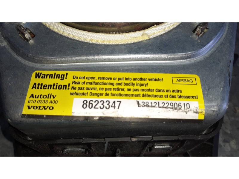 Recambio de airbag delantero izquierdo para volvo s40 berlina referencia OEM IAM 8623347  