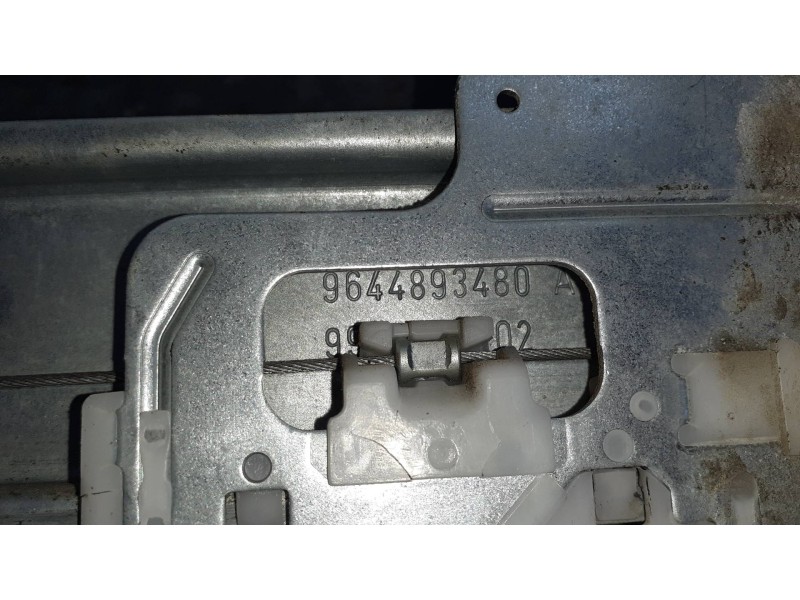 Recambio de elevalunas delantero derecho para peugeot 407 referencia OEM IAM 9644893480  ELECTRICO