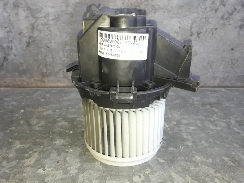 Recambio de motor calefaccion para citroen c-elysée referencia OEM IAM 5P4330000 59433 DENSO