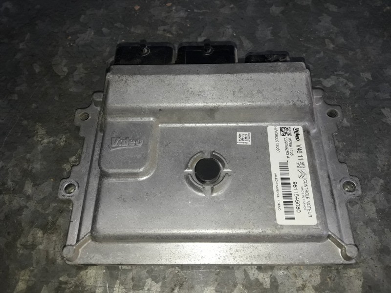Recambio de centralita motor uce para citroen c-elysée referencia OEM IAM 9811545080 162691266 V29059263A